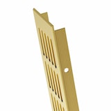 thumbnail of Alu Lüftungsblech Lüftungsgitter Stegblech b 80mm x L 600mm Gold eloxiert