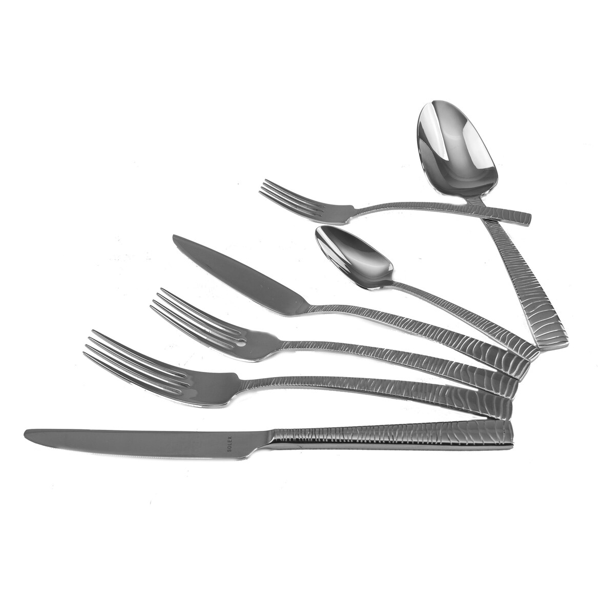 Solex Alexa Besteckset 84 teilig für 12 Personen inklusive Fischbesteck