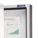 thumbnail of MAGNETOPLAN vitrine d'affichage extérieur pour 4 formats A4 CC 65 x 79 cm