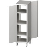 thumbnail of Stalgast Edelstahl Durchreiche-Hochschrank mit Flügeltüren, 500x600x1800 mm, verschweißt