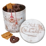 thumbnail of Gebäckdose Frohe Weihnachten H20,3cm aus Metall - 23466027