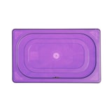 thumbnail of Gastronormdeksel paars 1/4 - 265x162 mm