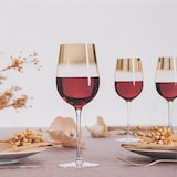 thumbnail of Secret de Gourmet - 6er Set goldfarbene Weingläser 38cl