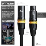 thumbnail of Primewire XLR Audio Kabel, XLR Stecker zu Buchse, NF-Audiokabel - 3m