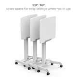 thumbnail of ROLINE PC-Arbeitstisch, höhenverstellbar, neigbar, weiß