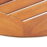 thumbnail of Mesa plegable de jardín de madera maciza de acacia 60x75 cm