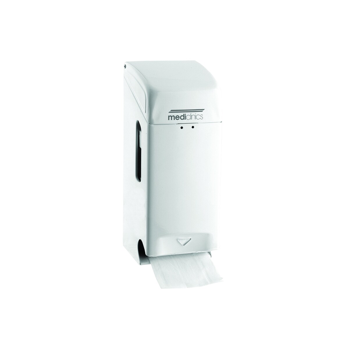 Wand-Toilettenpapierspender für 3 Standardrollen, weiß