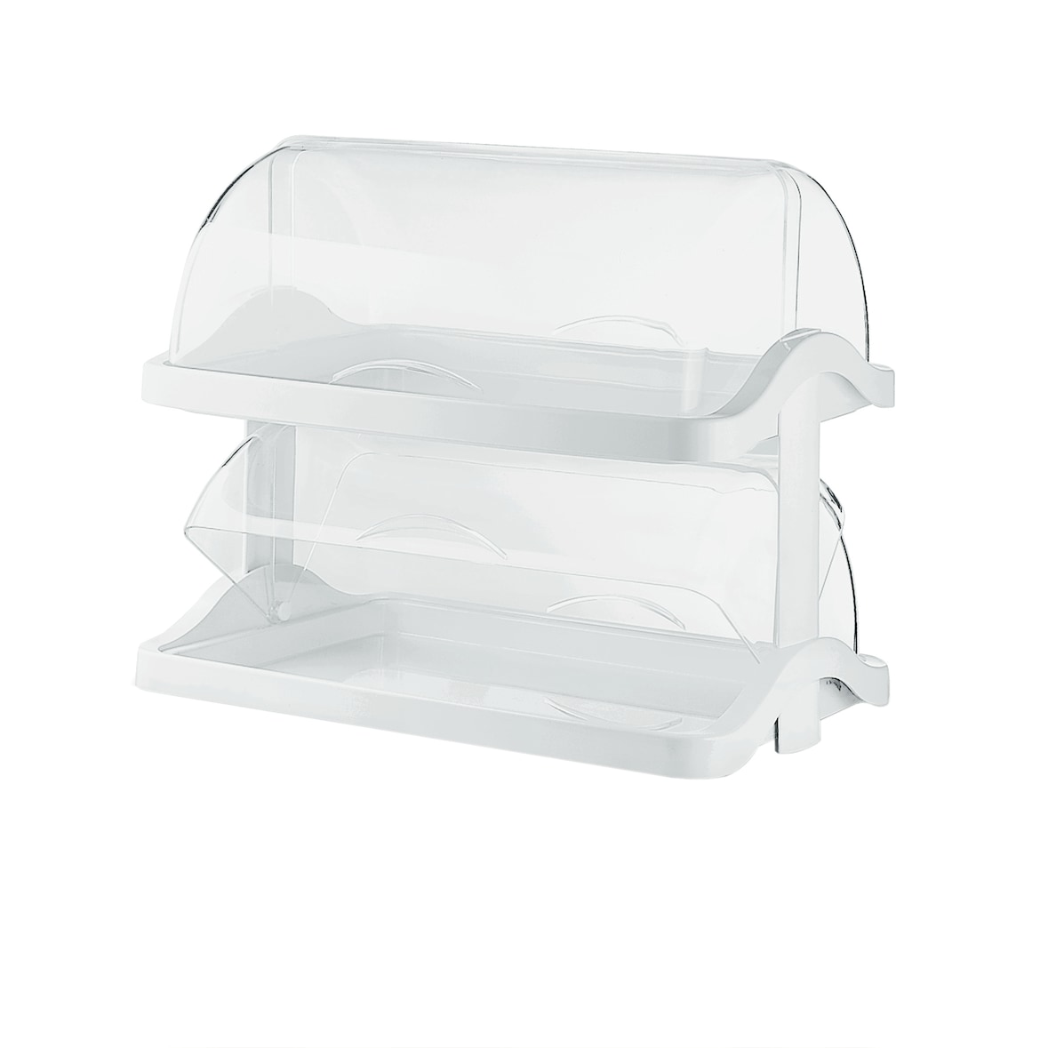 Vitrine plástica de 2 níveis para motocicletas Guzzini, 44 x 33 x 42 cm