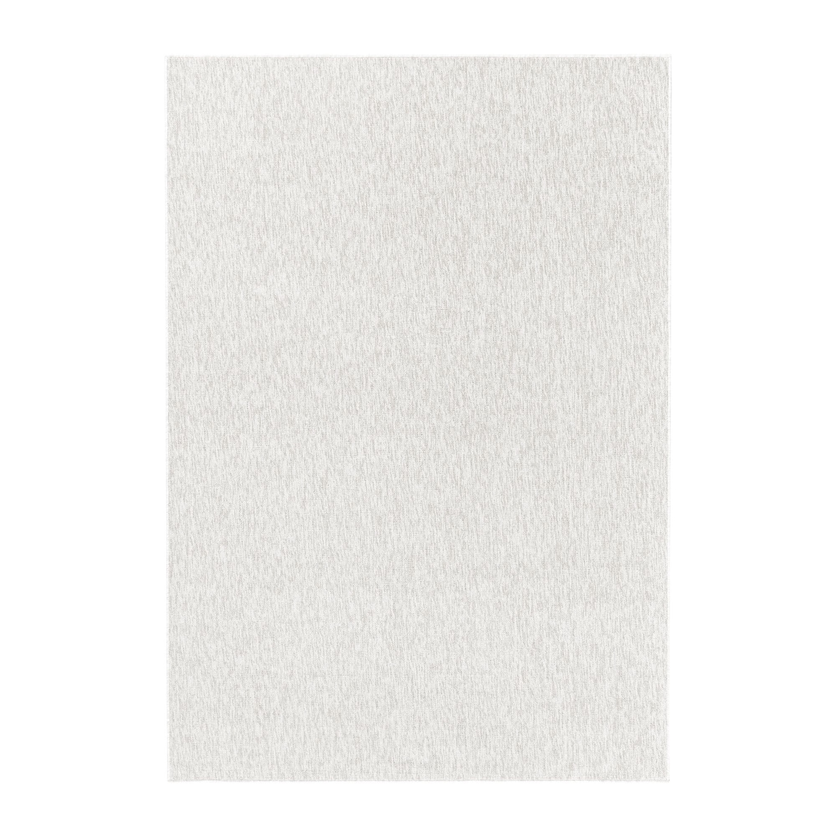 Carpetsale24 Teppich 240x340 cm Creme, Einfarbiger Kurzflor Schlingenteppich für großzügiges Wohnzimmer, Esszimmer oder Loft, Modern, langlebig