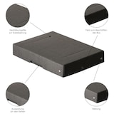 thumbnail of Falken 22001712 PURE Box Zwart DIN A5, vulhoogte 40 mm zwart - zwart