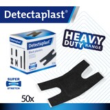 thumbnail of Detectaplast Fingergelenkenpflaster Heavy Duty Schwarz Textil 68 x 38 mm