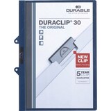 thumbnail of Klemmhefter Duraclip 30 Easy File dunkelblau Packung mit 25 Stück