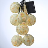 thumbnail of LED Solar Lichterkette Lampions Sonne Blumen Motiv für Garten Balkon Terrasse