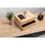 thumbnail of Exacompta 30602E Schubladenbox, 2 Schubladen, 17x35,5x27 cm für DIN A4 Maxi, Office by me - Beige