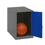 thumbnail of SimonRack Armadietto Piccolo Spogliatoio in metallo Bas 475x300x500, 1 Porte, Antrazite/Blu - Simonlocker