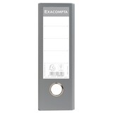 thumbnail of Exacompta 53310E 10x Ordner Standard wolkenmarmoriert, mit 2 Ringen, 70mm Rücken, für Format DIN A4 quer - Grau - Rücken grau