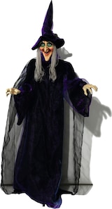 thumbnail of Halloween Figur Hexe, animiert 175cm - Licht und Geräusche
