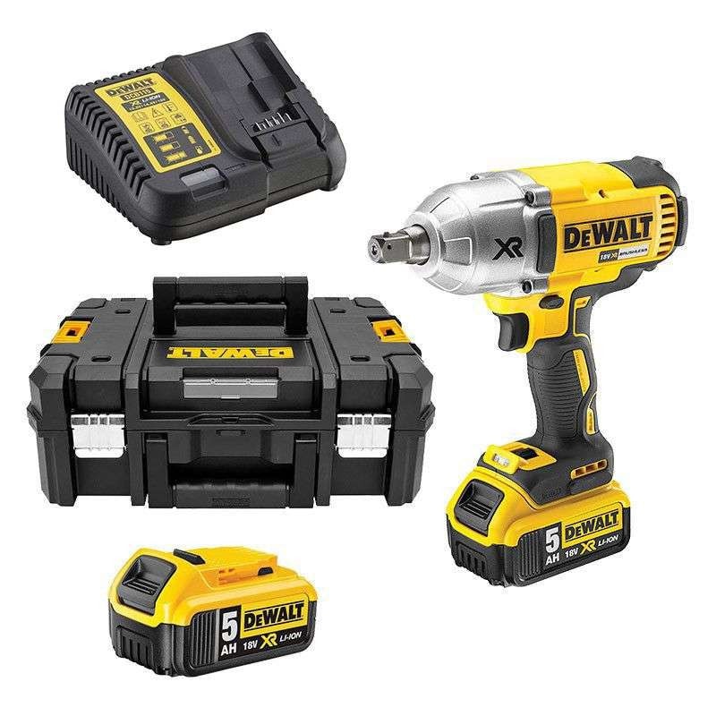 DeWALT DCF899P2-QW Schraubendreher 1/2 Zoll 1900 RPM Schwarz, Gelb 20 V