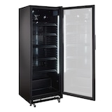 thumbnail of GastroHero Getränkekühlschrank GKS-360 I 360 L Getränkekühlschrank mit Glastür I  Flaschenkühlschrank mit Umluftkühlung I Bierkühlschrank abschließbar