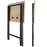 thumbnail of tectake Ensemble de 2 tables d’appoint pliables Phoenix - Bois clair industriel, Chêne Sonoma - 404778