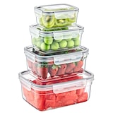 thumbnail of 12 Stk. Frischhaltedose mit Deckel und Klickverschluss  2300ml, 23x17x10cm