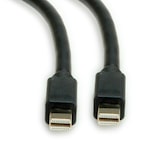thumbnail of ROLINE Mini DisplayPort Kabel, v1.4, mDP - mDP, ST - ST, schwarz, 1 m