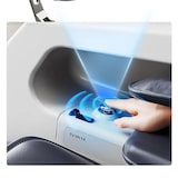 thumbnail of Luxus 4D Ganzkörper Massagesessel mit intelligenter SL-Schiene, Wärmetherapie, Bluetooth & Tiefenmassage Weiß L155xB76xH116cm /GH-G6Bai/