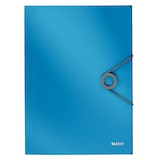thumbnail of Eckspannmappe Solid A4 PP mit Klappen hellblau