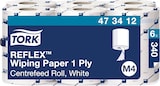thumbnail of Tork Reflex  Papierwischtücher Weiß M4, SmartCore , 6 × 340 Blatt, 473412