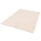 thumbnail of Tapis rectangulaire à poils longs style shaggy écru 160 x 230 cm - Oviala