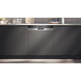 thumbnail of Siemens iQ500, Teilintegrierter Geschirrspüler, 60 cm, Gebürsteter Stahl SN55ES12CE