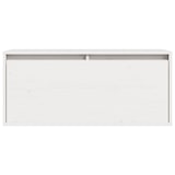 thumbnail of vidaXL Wandschrank Weiß 80x30x35 cm Massivholz Kiefer