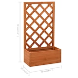 thumbnail of Helloshop26 - Tuinplantenbak met klimrek 50 x 25 x 90 cm vurenhout 02_0000878