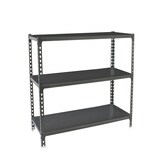 thumbnail of SimonRack Metallregal, 900x1200x300 mm, 3 Ebenen, Metallboden, 200 kg Biegepunkt, Anthrazit - Simonclick