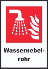 thumbnail of Wassernebelrohr Schild A5 (148x210mm)