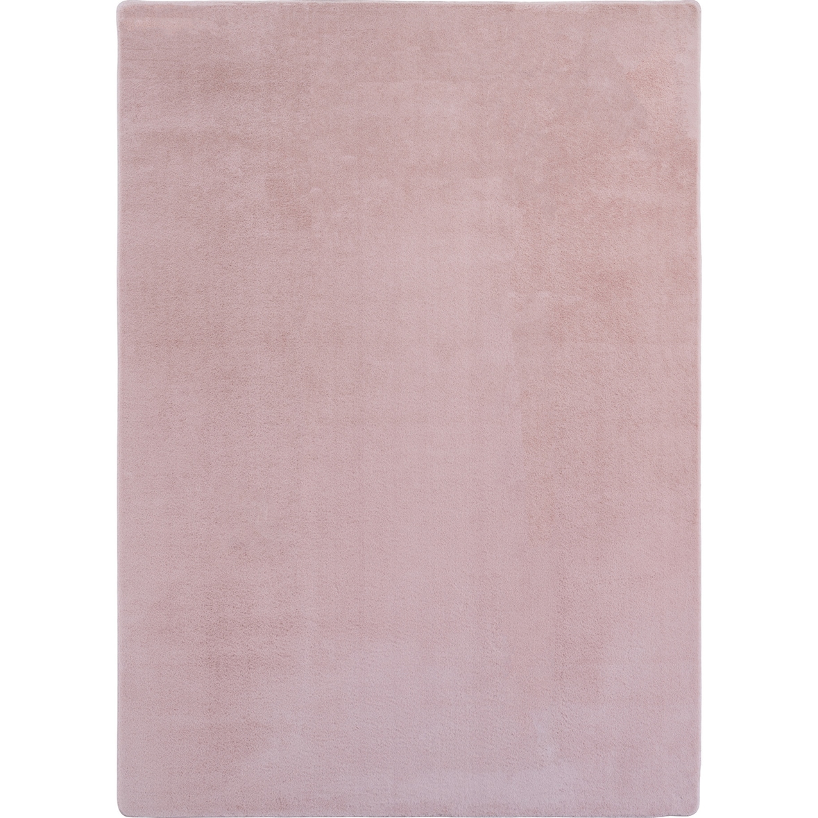 Teppich Waschbar Uni Modern Strapazierfähig Esszimmer Flur Rosa 140x200 cm OEKO-TEX Schadstoffgeprüft Gekettelt – ISAR von Kadima Design