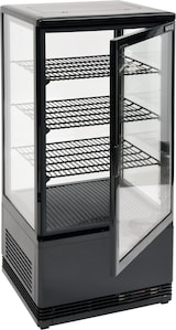 thumbnail of Vitrine réfrigérée, plage de température -0 à +12 °C, 180 W, 78 L