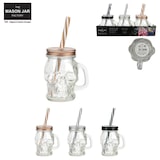 thumbnail of Mason Jar Tete De Mort 130 Ml The Mason Jar Factory KA2452