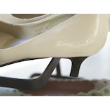 thumbnail of Yamazaki Schuhregal mit 5 Ablagen schwarz tragbar platzsparend schmal Metall Schuhablage für 5 Paar Schuhe 22x77x14cm "TOWER"