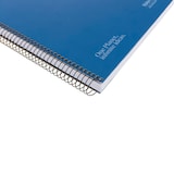 thumbnail of Caderno A4+ capa extra rígida 120H 80G pautado microperfurado 5 faixas cor Navigator Azul