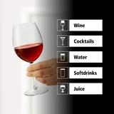 thumbnail of Libbey 12er Set Weinglas -PERCEPTION- 592 ml, Ø 10 cm, H: 22,5 cm