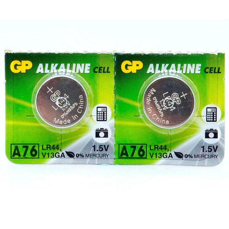 Batteria a bottone alcalina Gp Lr44 1,5 V Blister*10