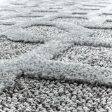 thumbnail of Carpetsale24 Teppich 160x230 cm Grau, Hochflor Wohnzimmer Teppich, Weich & Flauschig, Skandinavisch Boho Stil, Langflor Shaggy, Skandi Design