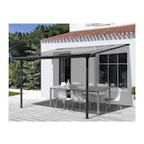 thumbnail of HABRITA toit terrasse en aluminium 9.21 m² gris anthracite tt3030al