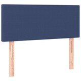 thumbnail of vidaXL Boxspringbett mit Matratze & LED Blau 120x190 cm Stoff