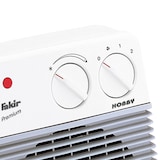 thumbnail of Fakir Hobby HL 600 Heizlüfter 2000 Watt, 2 Leistungsstufen, Lüfterfunktion, Thermostat, Kippschutz, extra leise, Fan Heater