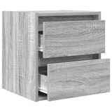 thumbnail of vidaXL Wand-Nachttisch Grau Sonoma 38x34x40 cm