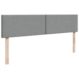 thumbnail of vidaXL Boxspringbett mit Matratze Hellgrau 200x200 cm Stoff