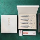 thumbnail of Hezhen - Damasco Cuchillos para carne 4 piezas - Serie B38H Elegant