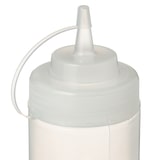 thumbnail of METRO PROFESSIONAL Quetschflasche hs016, Polyethylen/Polypropylen, Ø 7 x 20 cm, 490 ml, mit Verschlusskappe, transparent, 6 Stück